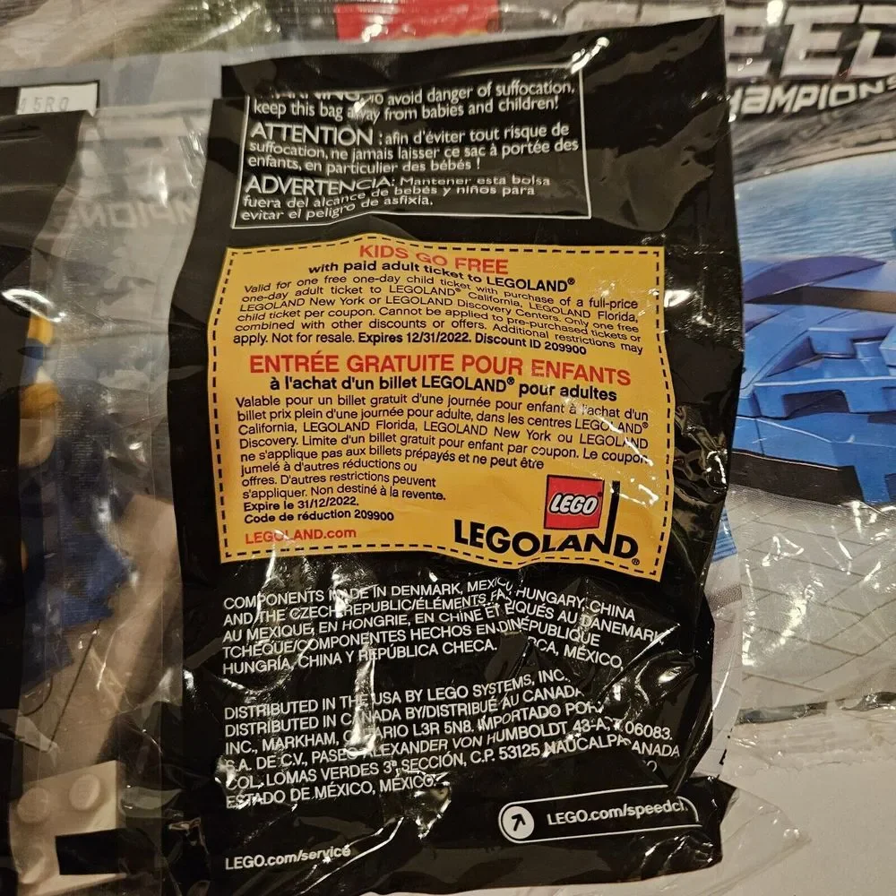4 Nos LEGO Speed Champions McLaren Elva 30343 Sealed Set Of 4 Building‎ Toy